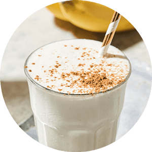 Riempi il dosatore fino alla tacca e mescola semplicemente il liquido in un succo, nell’acqua o in un frullato di proteine.