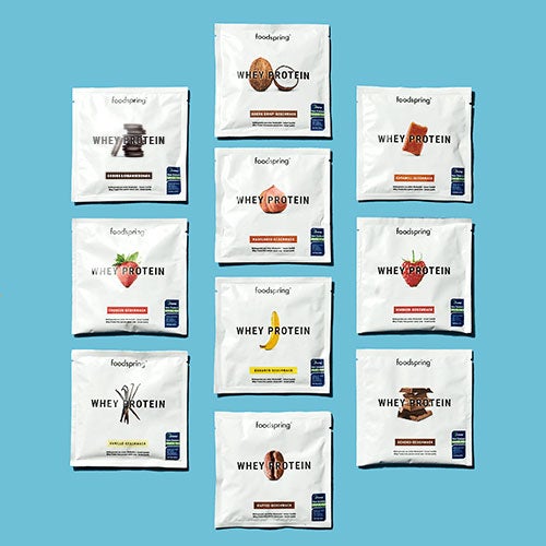 Proteine Whey monoporzione Pack da 10