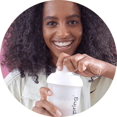 Il nostro celeberrimo shake per perder peso*. Ora con la sola forza delle piante.