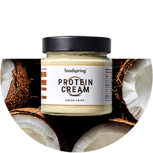 Crema proteica al cocco