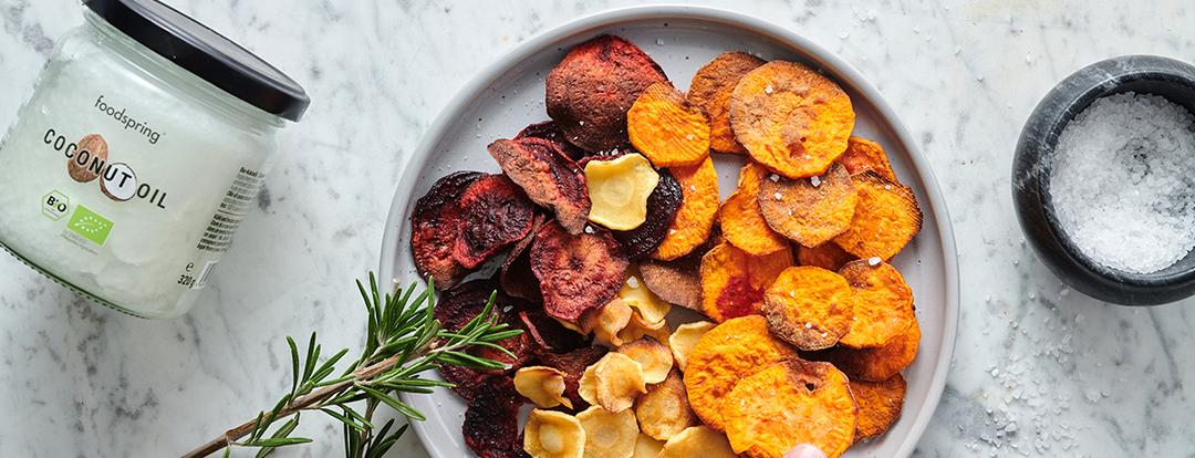 Vegetable crisps